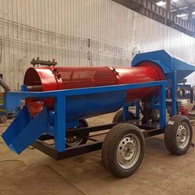 이동식 회전 스크린 장비용 금 회전 및 광산용 트럼멜 스크린