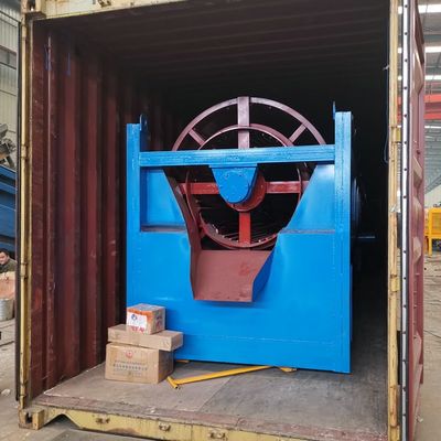 98% 효율성 소 회전 트럼벨 스크린 알루비얼 골드 미네랄 샌드 스톤 세탁 공장