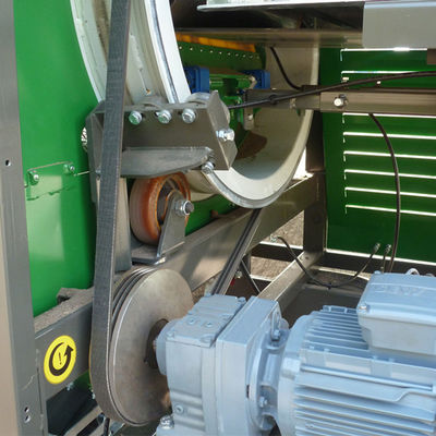 배기가스 크기 6mm 미만의 이동 트럼블 자갈 세척기