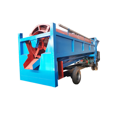 금 세척 및 광물 처리 기계에 대용량 100-200t/h 트럼블 스크린