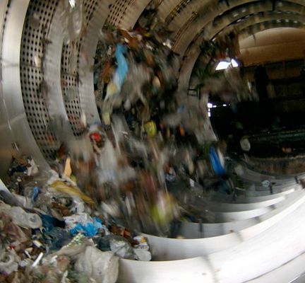 에너지 광산 토양 분리용 회전 셰프트리스 트럼블 스크리닝 쓰레기 기계