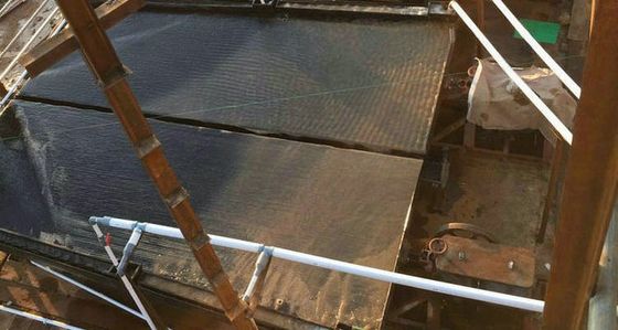 슬러리 밀도 15-30% 유리 섬유 6S 진동 쉐이커 테이블 분배기 545x1825x1242