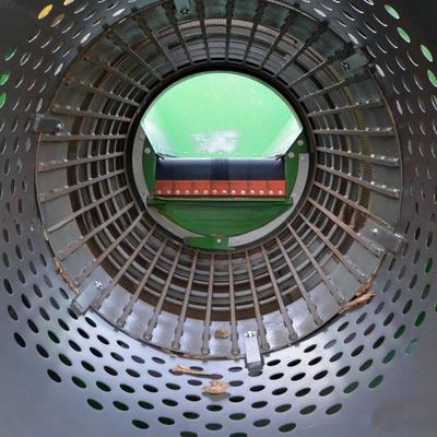 배기가스 크기 6mm 미만의 이동 트럼블 자갈 세척기