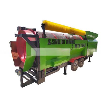 우수한 검진 결과 철 철무선 엮은 재료로 배설물 트럼블 스크린