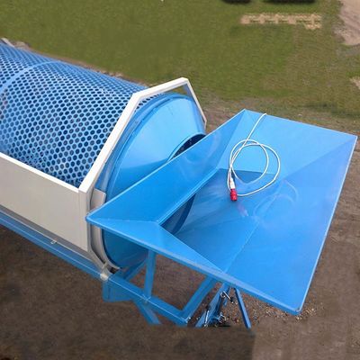 이동형 토양 콤포스트 트럼벨 스크린 시프터 및 유기농 비료 스크린