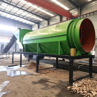 목재 및 목재 자갈 스크리닝 공장용 스틸 와이어 직물 2200 KG 드럼 스크린