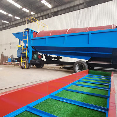 높은 용량 이동 금광 장비 작동하기 쉬운 금 세척 공장 기계