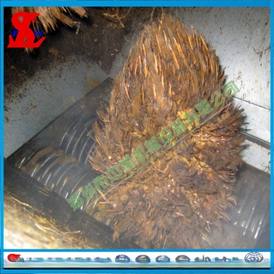 7.5-132KW 듀얼 샤프트 오일 팜 빈 과일 뭉치 Shredder 에너지 채굴 기계