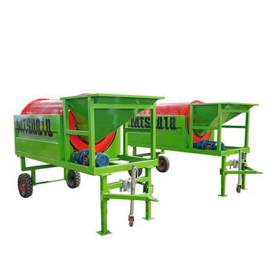 380V/415V/440V 미니 스틸 플레이트 펀칭 재료 스크리닝 콤포스트 모바일 트럼블 스크린