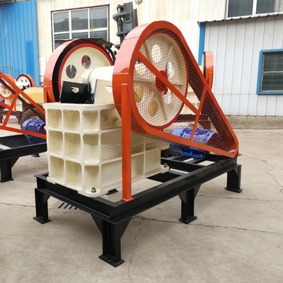 AC 모터 1-5tph 소형 휴대용 디젤 모바일 바위 분쇄 기계 용량 1-280t/h