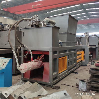 플라스틱 포장재 거품 재활용을 위한 온도 수평 발레러 기계