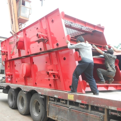 석탄 검열 장비 돌 진동 스크린 300mm 미만의 크기