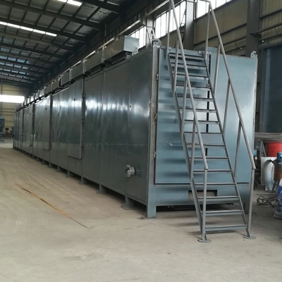 화력 브리켓을위한 큰 용량 오븐 건조기 14000KG