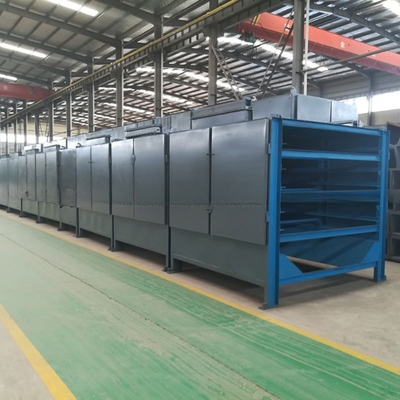 2m Per Section Mesh Belt Dryer for Coal Charcoal Coke Breeze Powder Briquettes 석탄 석탄 코크 브리즈 파우더 브리켓