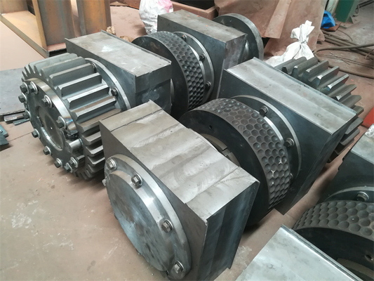 공급 1-30t/h 브리켓 기계 롤 세그먼트 및 냉 온도 롤러를위한 베어링 턱