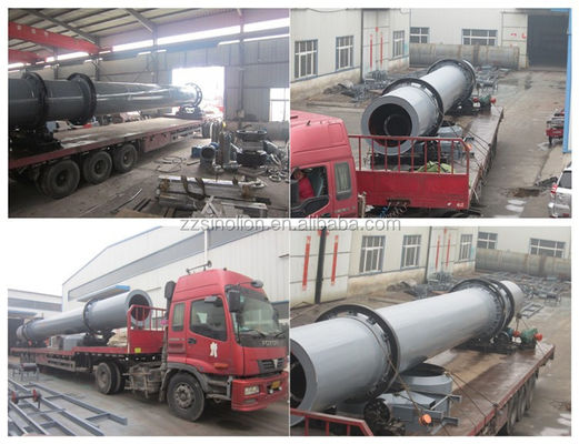 2022 말레이시아 오일팜 EFB 드라이어 장비 5-110kw 전력 및 0.8-3m 드럼 지름