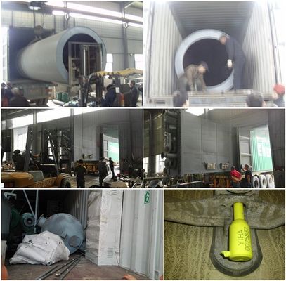 2022 말레이시아 오일팜 EFB 드라이어 장비 5-110kw 전력 및 0.8-3m 드럼 지름