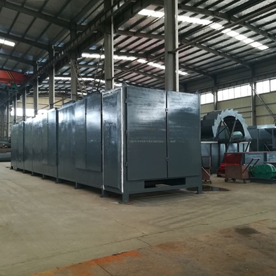 2m Per Section Mesh Belt Dryer for Coal Charcoal Coke Breeze Powder Briquettes 석탄 석탄 코크 브리즈 파우더 브리켓