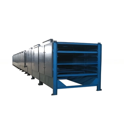2m Per Section Mesh Belt Dryer for Coal Charcoal Coke Breeze Powder Briquettes 석탄 석탄 코크 브리즈 파우더 브리켓