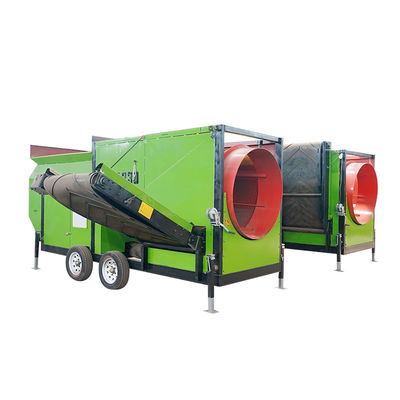 비료 및 바이오매스 효율성 요구 사항에 대한 목재 칩 Mulch Trommel Screen