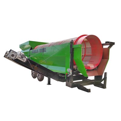300mm 이하의 구마공 청소 시스템과 함께 모래 스크리닝 기계