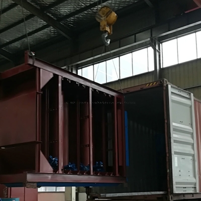 모링가 잎과 후추를 위한 연속 컨베이어 망 벨트 건조기 1620kg 무게