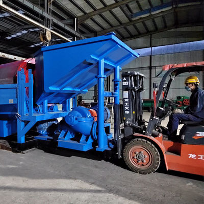 디자인 휴대용 금 광산 트럼블 스크린과 디젤 발전기 및 높은 용량