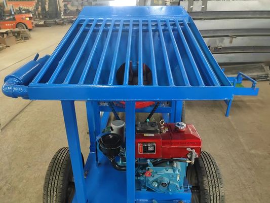 휴대용 작업 금 광산 기계 모바일 트럼멜 스크러버 기계 미니 골드 트럼멜