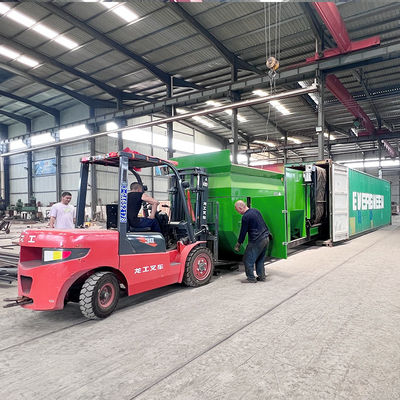 110v-440v 전압 모바일 미니 트럼벨 스크린 광산 분리 금 세척 공장