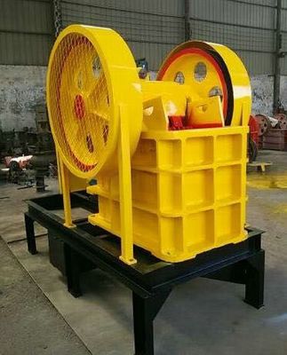 PE400x600 금 광석 돌 턱 분쇄 기계 30kw 제조 공장에서 출구