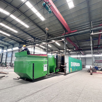 광산 분리 스테인레스 스틸 휴대용 모바일 트럼  스크린 드럼 시브 기계