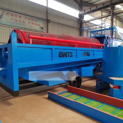 300mm 미만의 먹이 크기의 알루비얼 플래서 강 금 세탁 트럼블 스크린