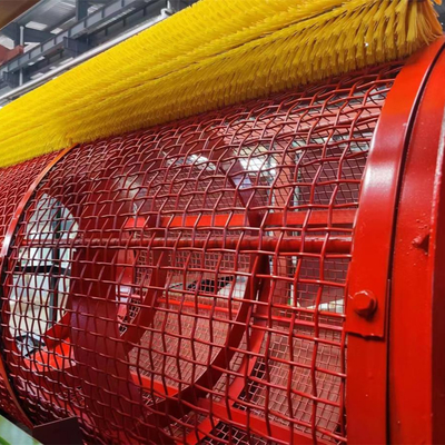 높은 용량 콤포스트 로터리 모바일 트럼멜 스크린/시브 3-45KW 전기 모터