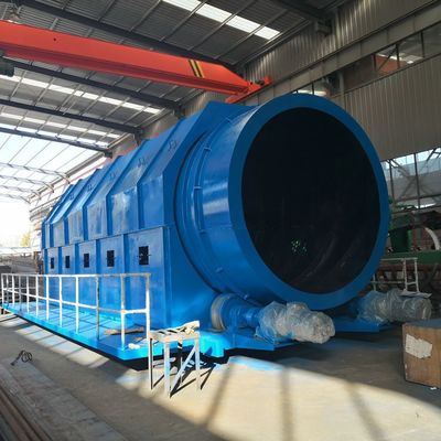 폐기물 재활용 기계 드럼 스크린 시트 배charge 크기 6mm 이하 또는 요청