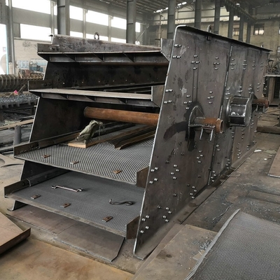 1400-12000KG 용량의 휴대용 석굴 광산 원형 진동 스크린 시트
