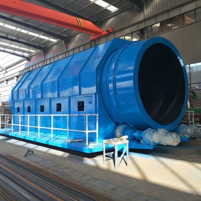 에너지 광산 토양 분리용 회전 셰프트리스 트럼블 스크리닝 쓰레기 기계