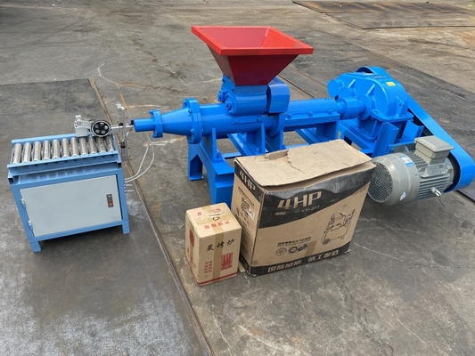 4-80mm BBQ 실린더 브리케트 석탄 석탄 MBJ140 압축 압축 브리케팅 기계