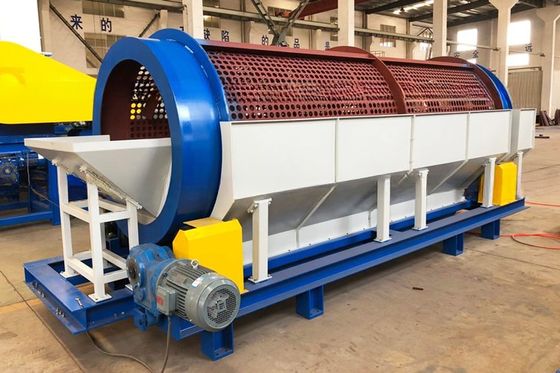 건설 공사 철강 금속 덩어리 분리를 위한 회전 자석 덩어리 스크린