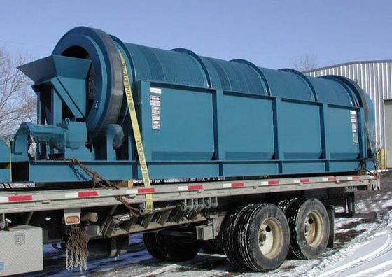 건설 공사 철강 금속 덩어리 분리를 위한 회전 자석 덩어리 스크린