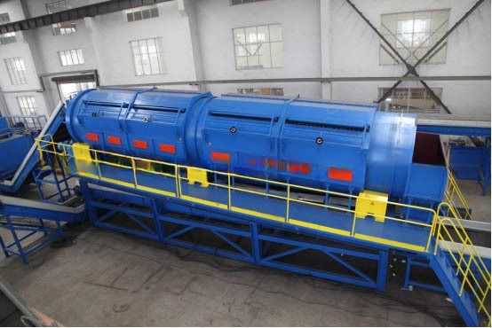 MSW 시골 폐기물 분류 기계 폐기물 재활용을 위한 폐기물 트럼블 스크린