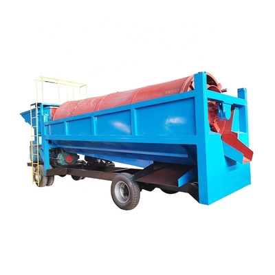 80-150t/h 처리 용량 금 및 다이아몬드 광산에 사용되는 오리 시어링 트롬멜 스크린