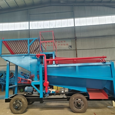 220V/380V/415V/480V 이동 금 모래 분리기 광업 트럼벨 기계 세탁 공장