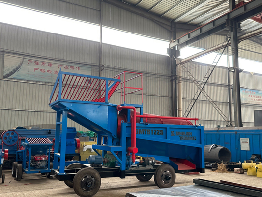 220V/380V/415V/480V 이동 금 모래 분리기 광업 트럼벨 기계 세탁 공장