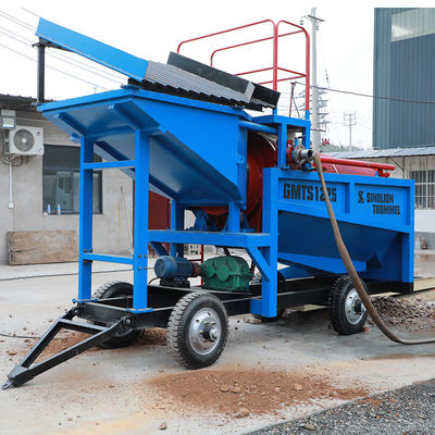 모바일 골드 트럼멜 스크린 머신 세탁 공장 사용자 정의 가능한 포장 / 그래픽 / 시브