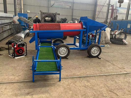 모바일 미니 소 금 세척 및 다이아몬드 세척 공장 휴대용 금 채굴 장비