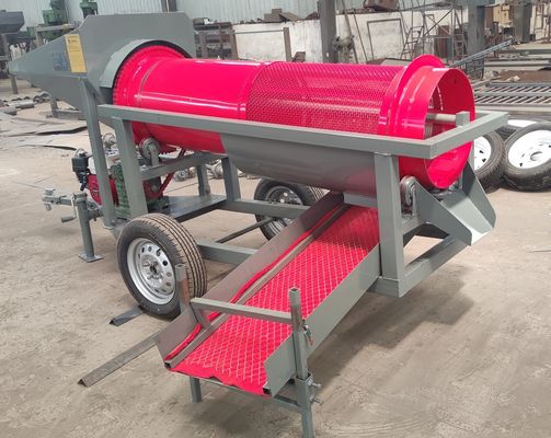 모바일 미니 소 금 세척 및 다이아몬드 세척 공장 휴대용 금 채굴 장비