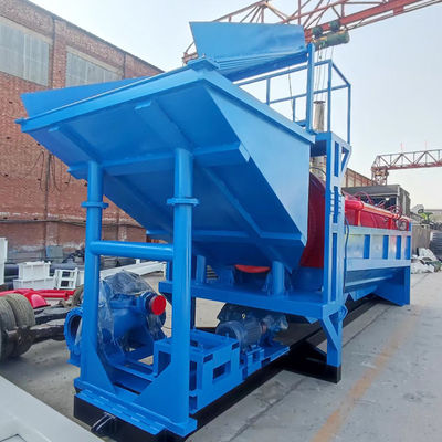 건설 공사에서 알루비얼 금 채굴을 위한 큰 용량 이동 트럼멜 스크린