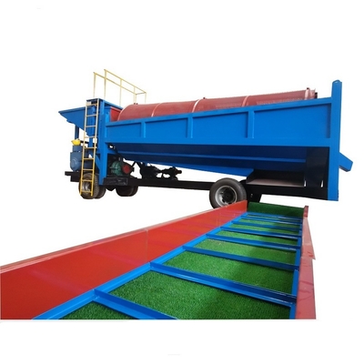 6500 KG 금 기계 분리기 이동 금 트럼블 세탁 공장