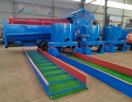 6500 KG 금 기계 분리기 이동 금 트럼블 세탁 공장