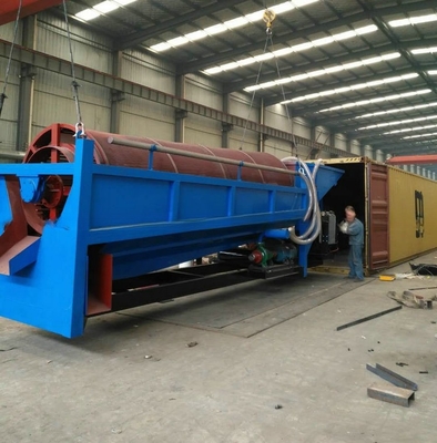 6500 KG 금 기계 분리기 이동 금 트럼블 세탁 공장